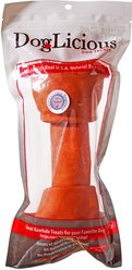 Canine's Choice DogLicious 8-9" Chicken Flavor Bone Rawhide Dog Treat