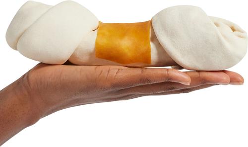 Show full view: Canine's Choice DogLicious 8 - 9" Chicken Wrapped Bone Rawhide Dog Treat slide 4 of 7