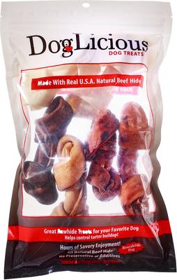 Show full view: Canine's Choice DogLicious Assorted Flavor Bones Dog Treats, 5 count, 4-5" slide 1 of 8