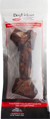 Show full view: Canine's Choice DogLicious Beef Flavor Bone Rawhide Dog Treat, 8 - 9" slide 3 of 6