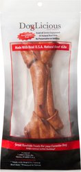 Canine's Choice DogLicious Beef Flavor Bone Rawhide Dog Treat, 9 - 10" slide 2 of 5