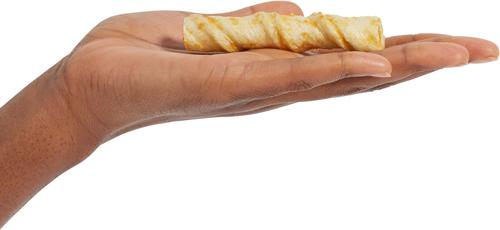 Show full view: Canine's Choice DogLicious Chicken Basted Rawhide Twists Dog Treats, 6 count slide 4 of 6