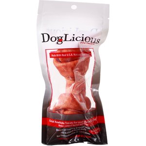 Canine's Choice DogLicious Chicken Flavor Bone Rawhide Dog Treat, 5"