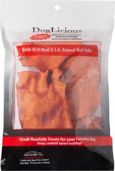 Canine's Choice DogLicious Chicken Flavor Chips Rawhide Dog Treats, 3-oz bag slide 2 of 4