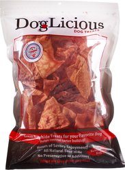 Canine's Choice DogLicious Chicken Flavored Chips Dog Treats, 1-lb bag