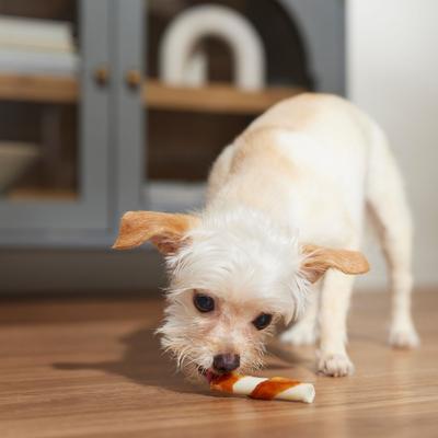 Show full view: Canine's Choice DogLicious Chicken Wrapped Rawhide Twists Dog Treats, 8 count slide 5 of 7