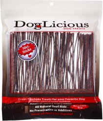 Canine's Choice DogLicious Munchy Flat Chews Dog Treats, 50 count