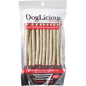 Canine's Choice DogLicious Natural Munchy Chew Stick Dog Treats, 20 count