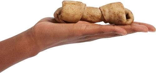 Show full view: Canine's Choice DogLicious Peanut Butter Flavor Bone Rawhide Dog Treat, 4 - 5 inches slide 4 of 6