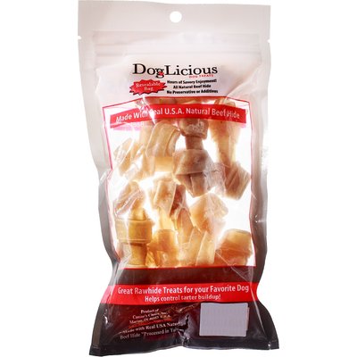 Canine's Choice Canine's Choice DogLicious Rawhide Mini-Bones Dog Treats, 12 count