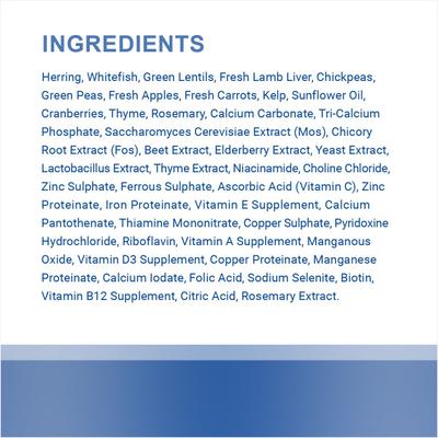 Show full view: Canisource Grand Cru Fish Grain-Free Dehydrated Dog Food, 11.02-lb bag slide 3 of 6