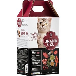 Canisource Grand Cru Grain-Free Red Meat Dehydrated Cat Food, 2.2-lb bag