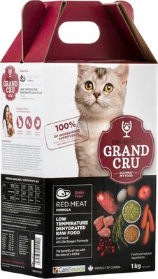 CANISOURCE Grand Cru Grain-Free Red Meat Dehydrated Cat Food, 2.2