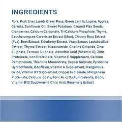 Canisource Grand Cru Pork & Lamb Grain-Free Dehydrated Dog Food, 22.05-lb bag slide 2 of 4