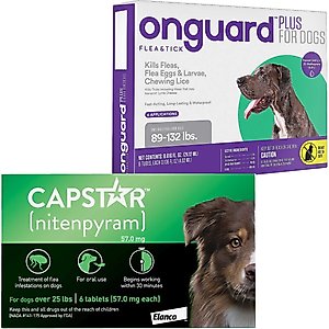 Heartgard Plus Chew for Dogs, 51-100 lbs, (Brown Box) & NexGard Chew for Dogs, 4-10 lbs, (Orange Box)