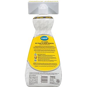 Carbona Oxy Powered Dog & Cat Stain & Odor Remover, 22-fl oz bottle
