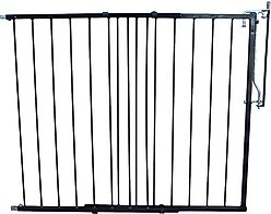 Cardinal Gates Duragate Dog Gate, Black slide 2 of 2