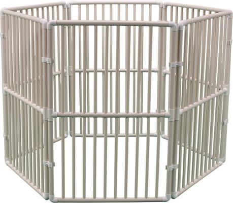 Show full view: Cardinal Gates Portable Outdoor Dog Pen, White slide 4 of 4