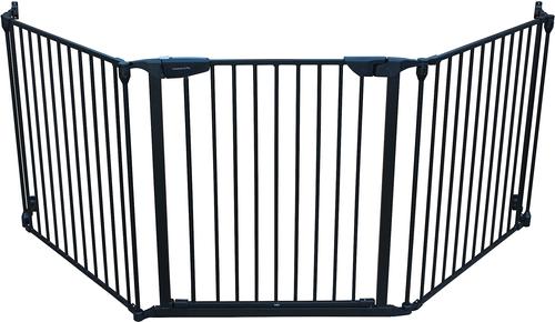 Show full view: Cardinal Gates XpandaGate Dog Gate, Black slide 2 of 3