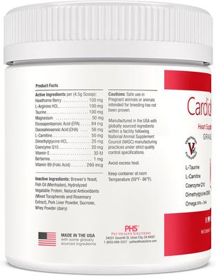 Show full view: CardioMAX Heart Support Granules Supplement for Dogs, 90 Doses slide 3 of 5