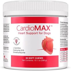 CardioMAX Soft Chew Dog Heart Supplement, 60 count
