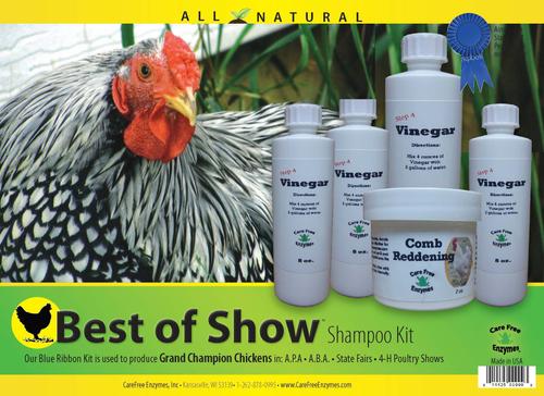 Show full view: Care Free Enzymes Poultry Best of Show Kit Grooming Tool slide 4 of 6