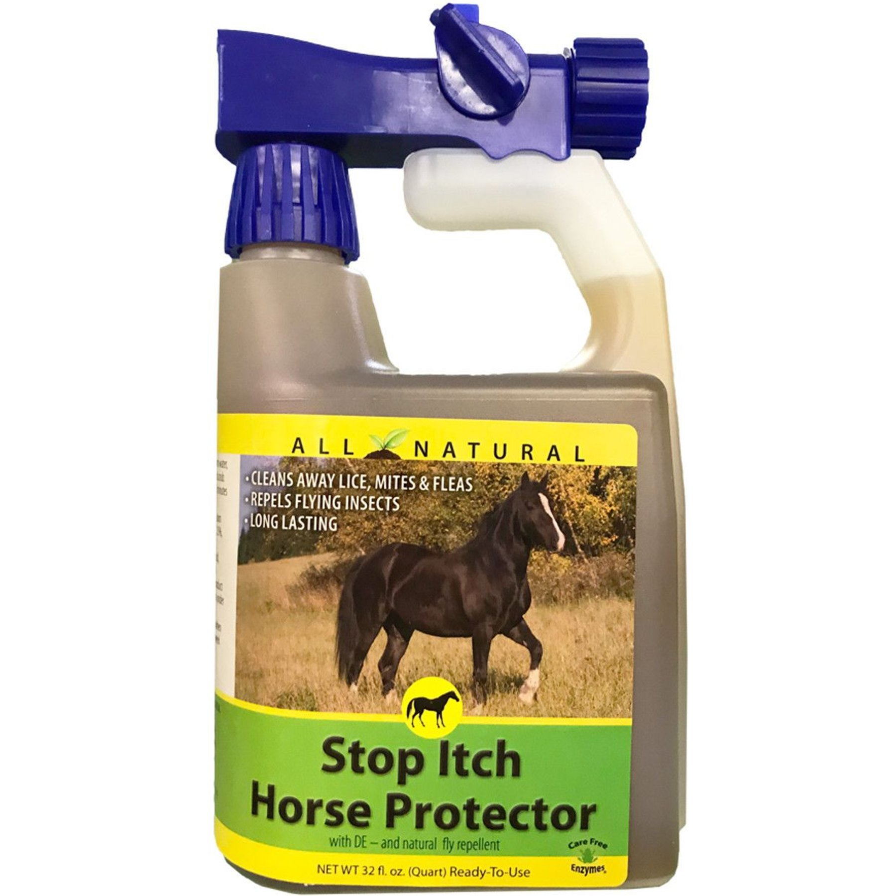 Care Free Enzymes Stop Itch Horse Protector Horse Spray, 32-fl oz bottle