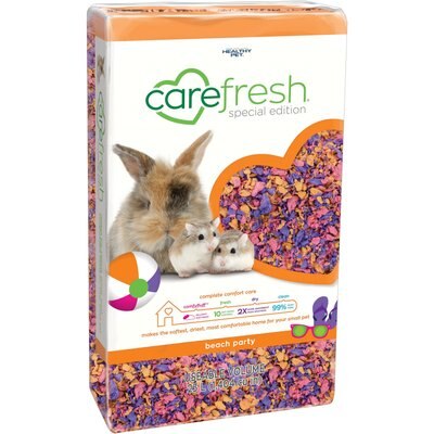 Carefresh Carefresh Small Pet Bedding, Beach Party, 23-L
