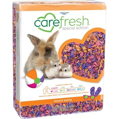 Carefresh Carefresh Small Pet Bedding, Beach Party, 50-L