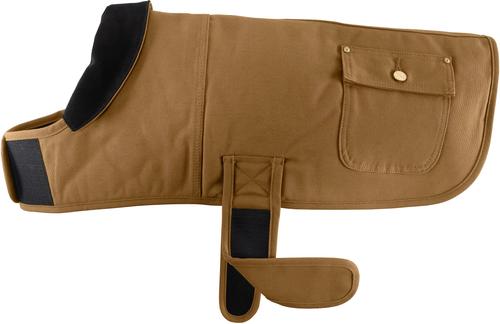 Show full view: Carhartt Chore Insulated Dog Coat, Brown, Large slide 4 of 10