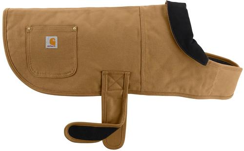 Show full view: Carhartt Chore Insulated Dog Coat, Brown, Small slide 3 of 10