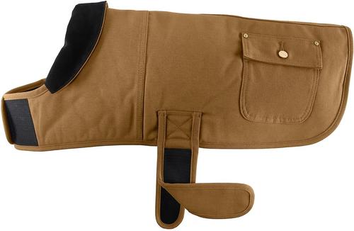 Show full view: Carhartt Chore Insulated Dog Coat, Brown, Small slide 4 of 10