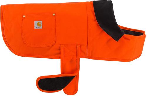 Show full view: Carhartt Chore Insulated Dog Coat, Hunter Orange, Medium slide 4 of 11