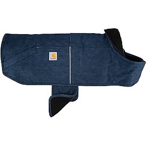 Carhartt Denim Insulated Dog Chore Coat, Large