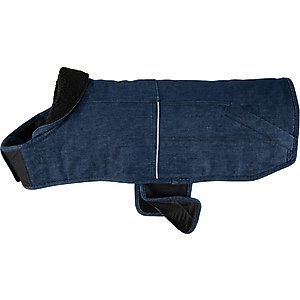 Carhartt Denim Insulated Dog Chore Coat, Large