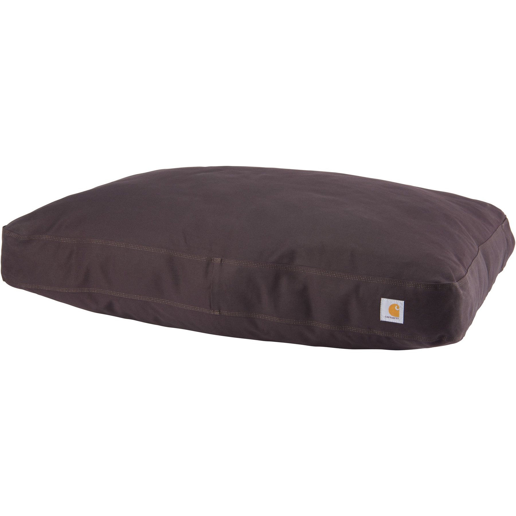 Carhartt Firm Duck Dog Bed with Removable Cover, Deep Wine, Large