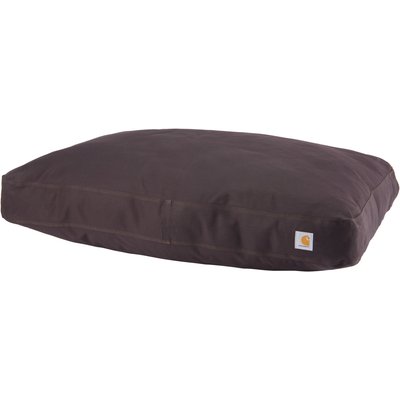 Carhartt Carhartt Firm Duck Dog Bed with Removable Cover, Deep Wine, Medium