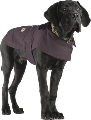 Carhartt Firm Duck Insulated Dog Chore Coat, Deep Wine