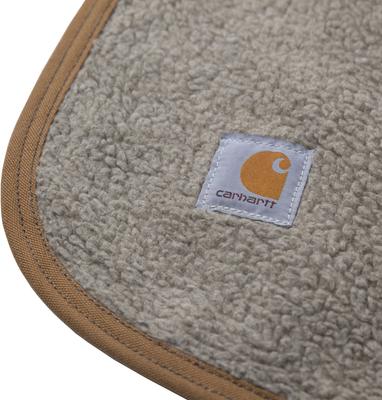 Show full view: Carhartt Firm Duck Sherpa-Lined Dog Throw Blanket, Carhartt Brown slide 2 of 3