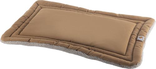 Show full view: Carhartt Firm Duck Sherpa Top & Duck Reversible Napper Dog Pad, Carhartt Brown, Small slide 2 of 3
