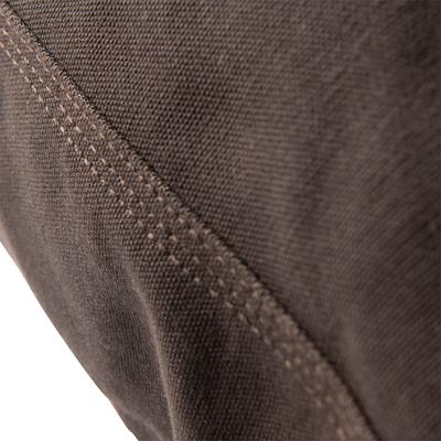 Show full view: Carhartt Pillow Dog Bed with Removable Cover, Dark Brown, Medium slide 4 of 6