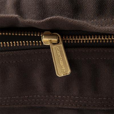 Show full view: Carhartt Pillow Dog Bed with Removable Cover, Dark Brown, Medium slide 5 of 6