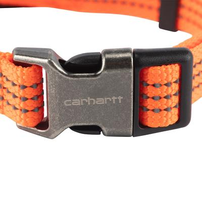 Show full view: Carhartt Tradesman Dog Collar, Hunter Orange, Medium slide 3 of 8