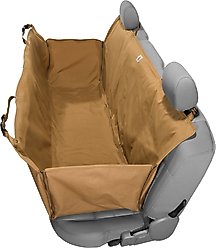 Carhartt Universal Fitted Nylon Duck Pet Hammock Car Seat Cover, Carhartt Brown slide 2 of 3
