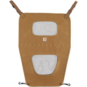 Carhartt Universal Nylon Duck Dog & Cat Car Barrier, Carhartt Brown