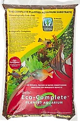 CaribSea Eco-Complete Planted Aquarium Substrate, Red, 20-lb bag