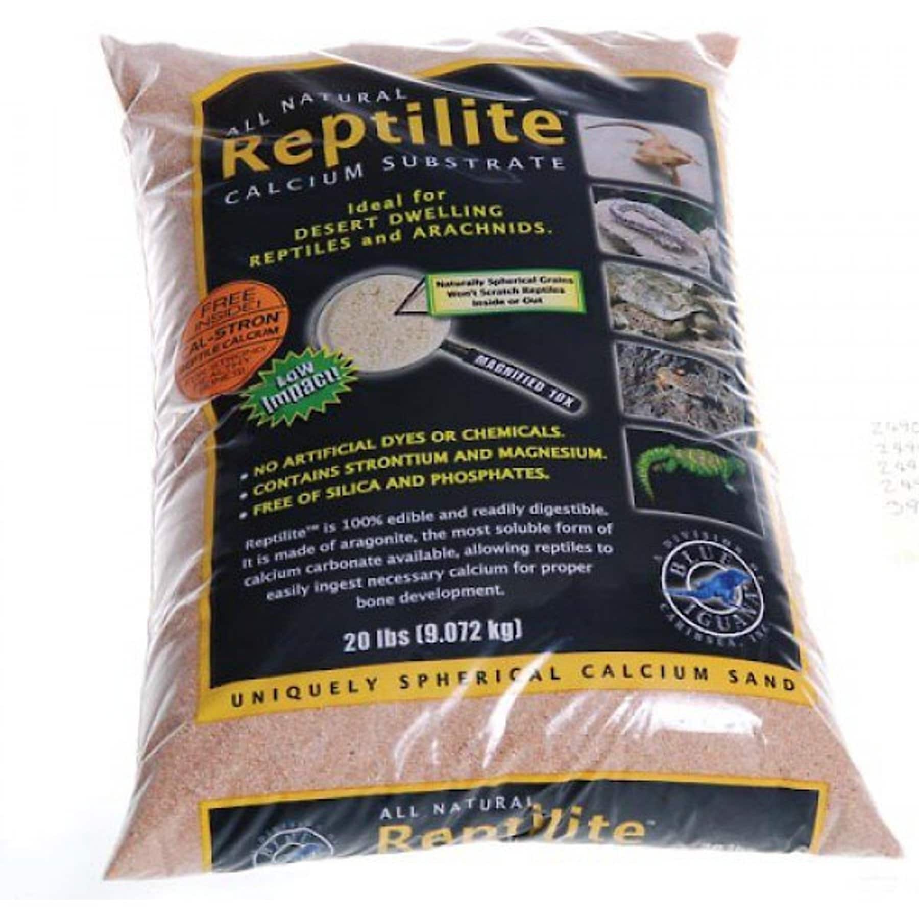 CaribSea Reptile Calcium Substrate, Aztec Gold, 20-lb bag