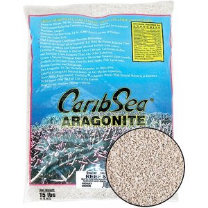 CaribSea Seaflor Special Aragonite Aquarium Sand, 15-lb bag