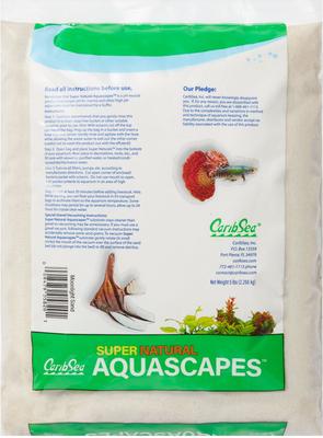Show full view: CaribSea Super Naturals Moonlight Sand Aquarium Substrate, 5-gal tank slide 2 of 4