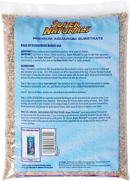 Show full view: CaribSea Super Naturals Peace River Aquarium Substrate, 5-lb bag slide 2 of 4